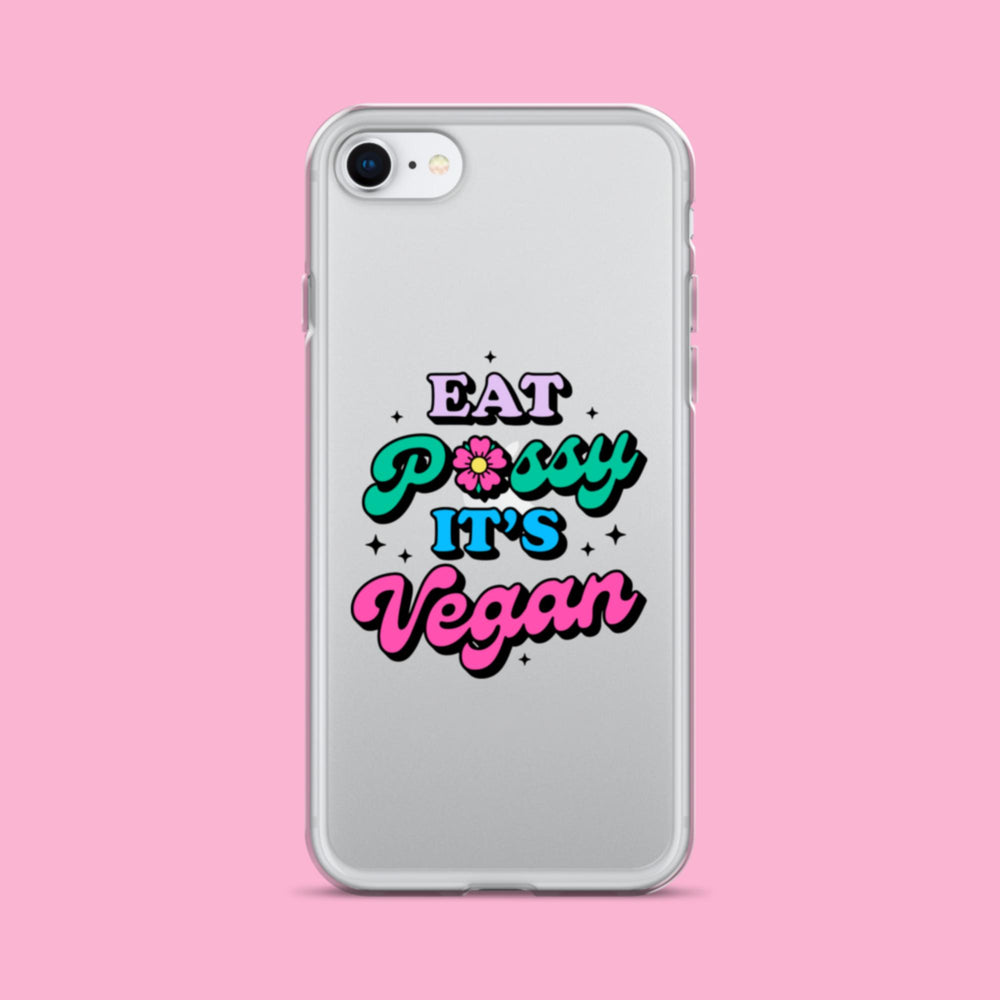 Eat Pussy It's Vegan - Clear Case for iPhone®