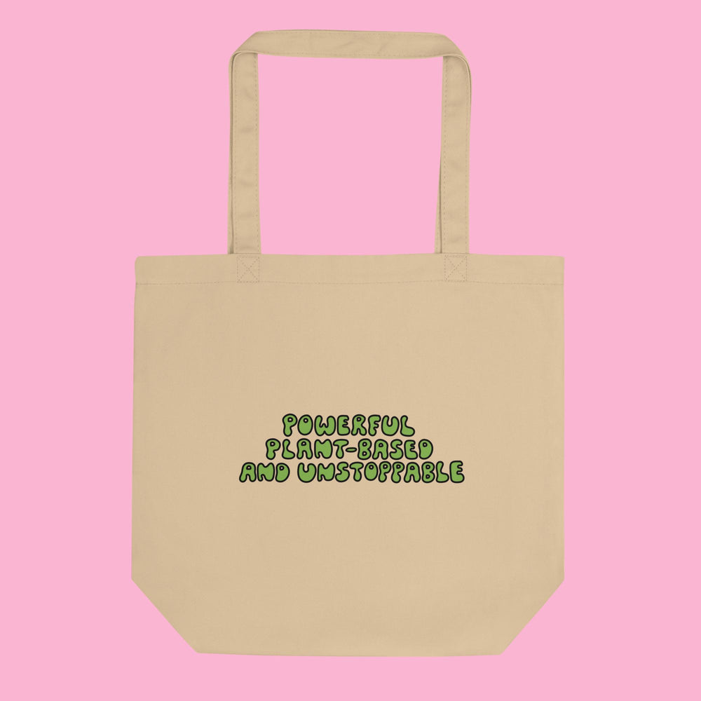 Powerful Plant Green - Eco Tote Bag