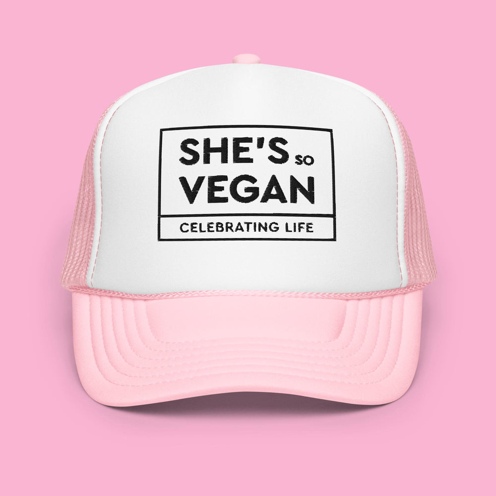 She's So Vegan-Foam trucker hat