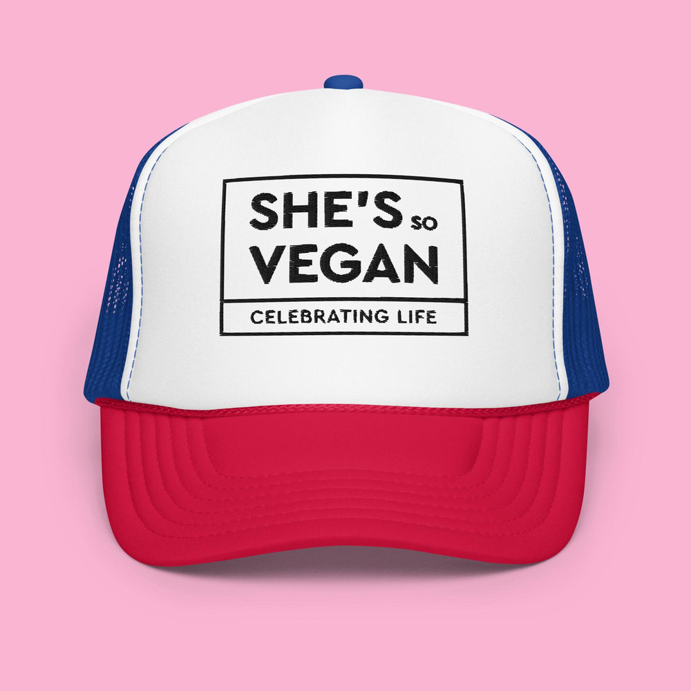 She's So Vegan-Foam trucker hat