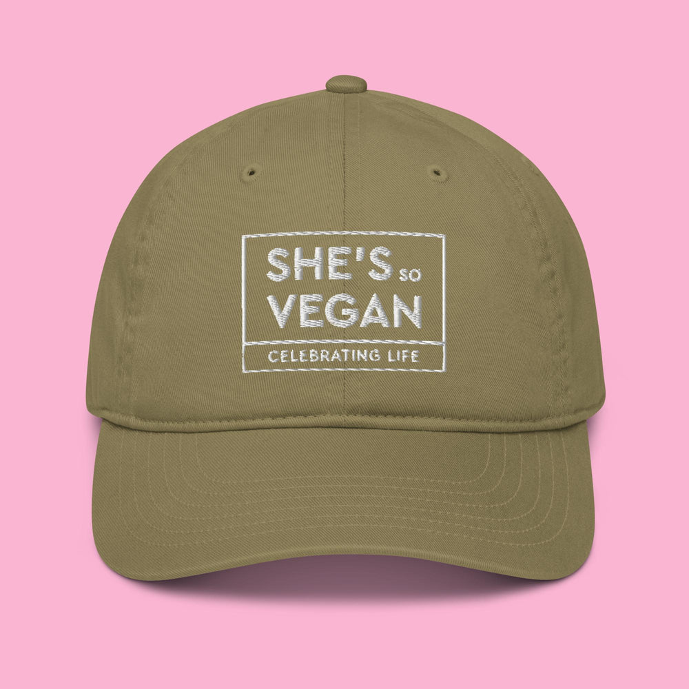 She's So Vegan - Organic dad hat