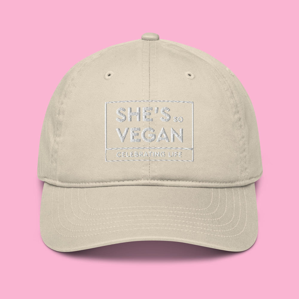 She's So Vegan - Organic dad hat