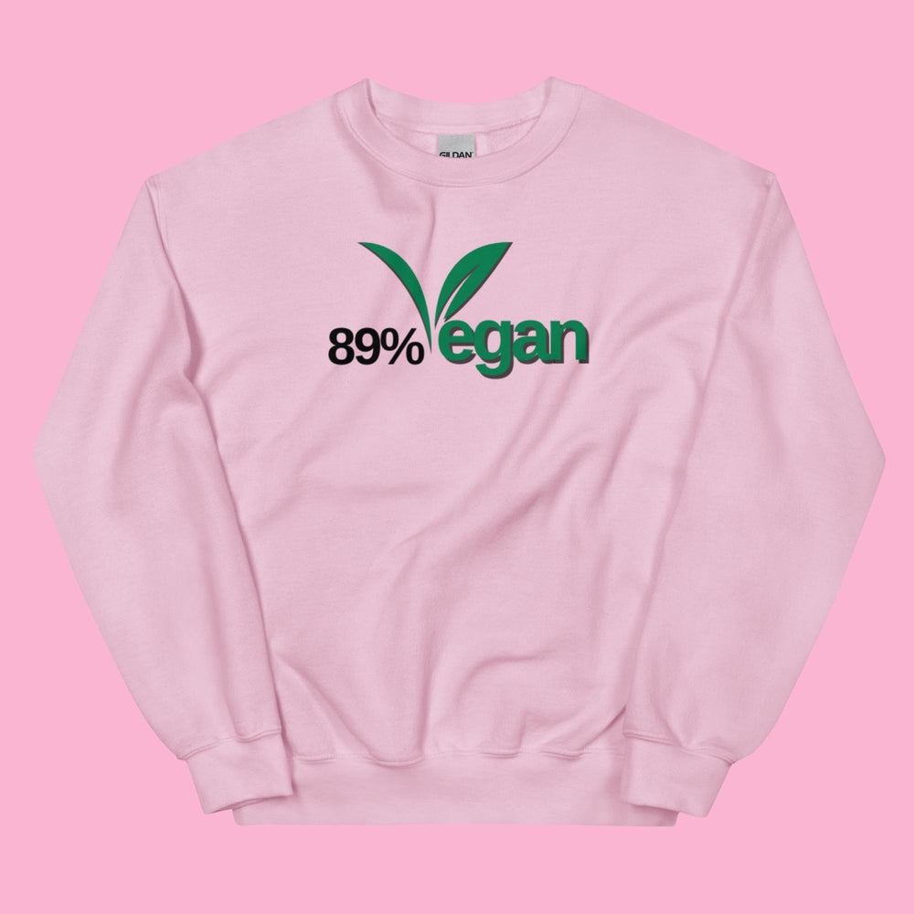 89% Vegan-Unisex Sweatshirt