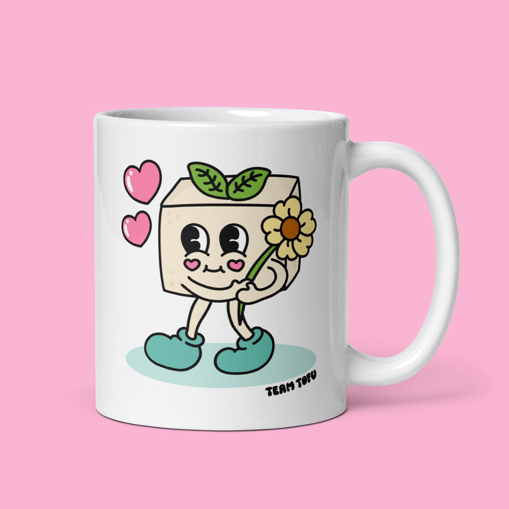 Team Tofu - White glossy mug