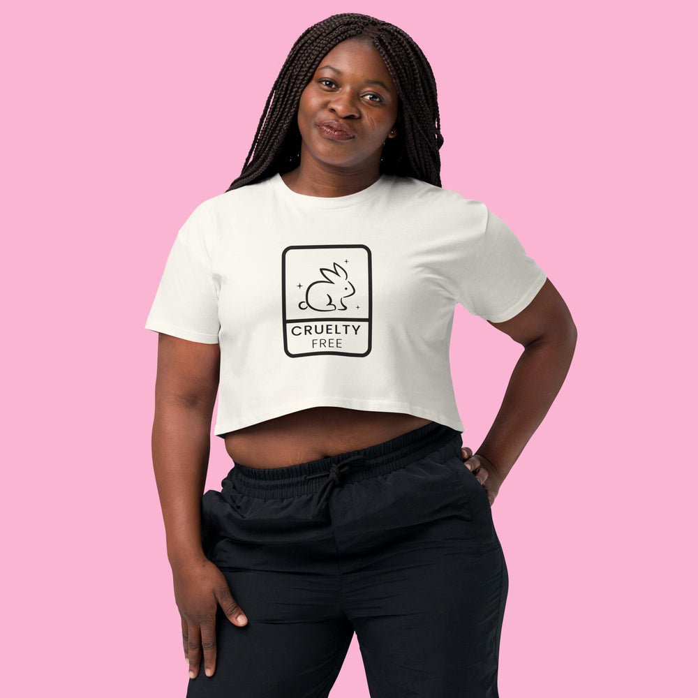 Cruelty Free-Women’s crop top