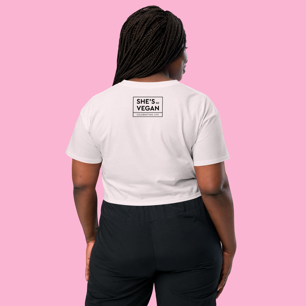 Cruelty Free-Women’s crop top