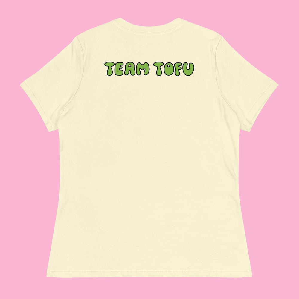 Team Tofu Green - Women's Relaxed T-Shirt