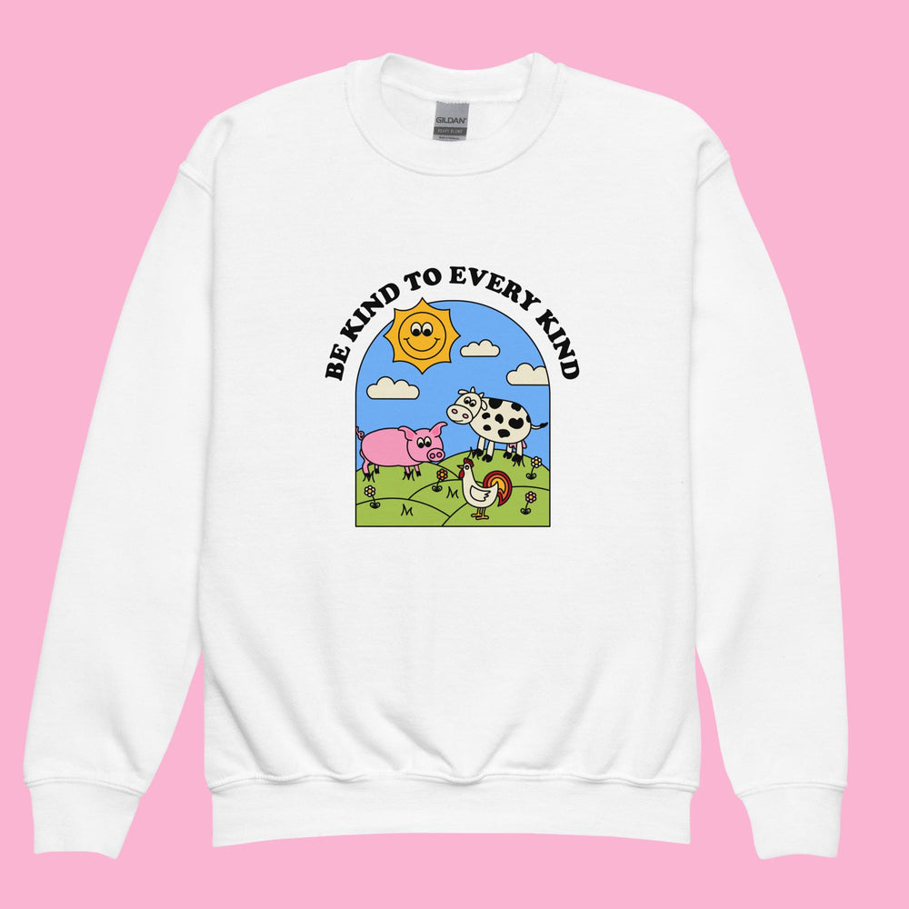 Be Kind-Youth crewneck sweatshirt
